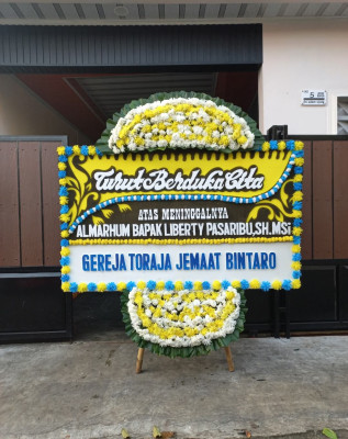 Papan Bunga Duka di Curup Jare