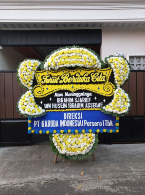 Papan Bunga Duka di Curup Jare